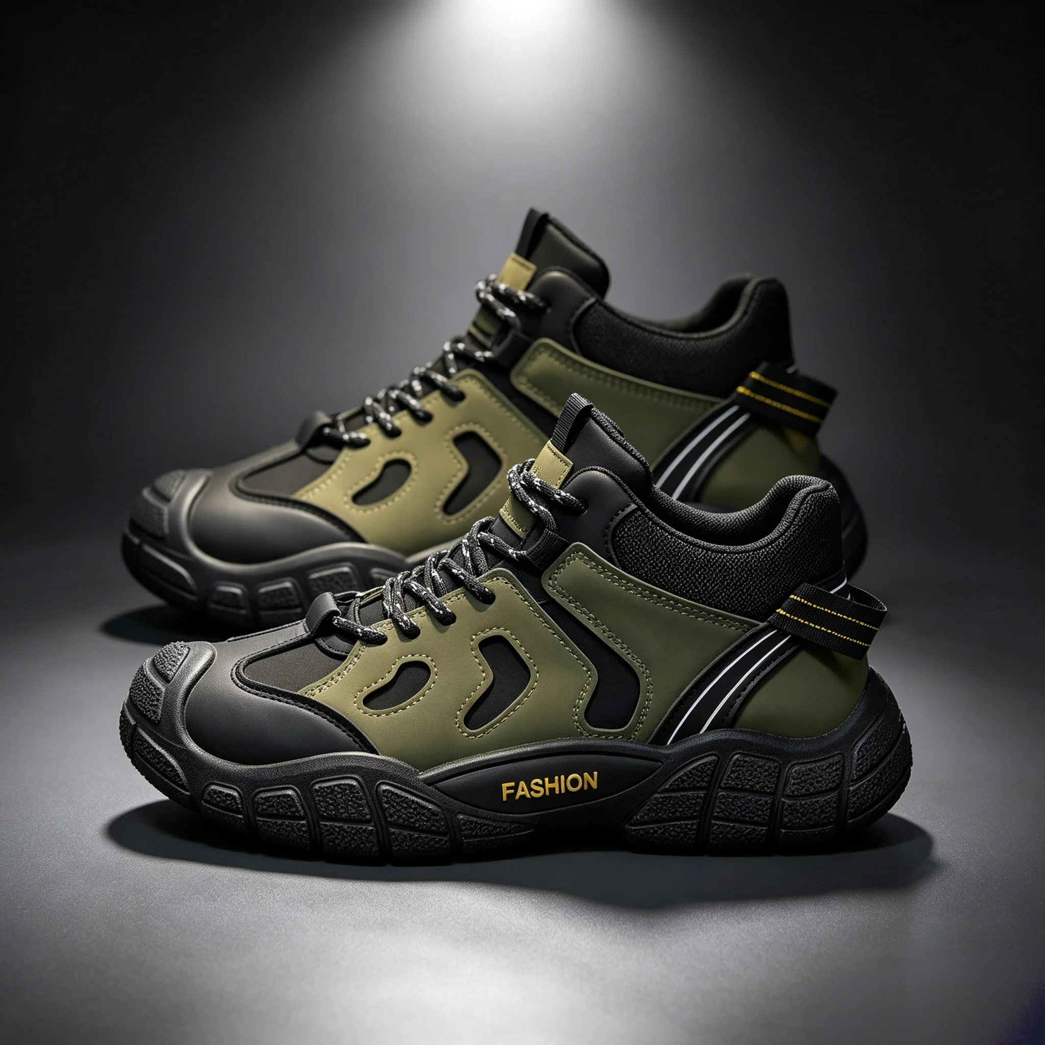 Running Cap Lightweight - รองเท้ากีฬาลำลองสำหรับบุรุษระบายอากาศได้ดีน้ำหนักเบารองเท้าผ้าใบตาข่ายกลางแจ้งสีดำกีฬารองเท้าวิ่งรองเท้าเดินจัดส่งฟรี