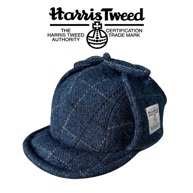 หมวกนักบิน Harris Tweed ลายสก็ - Trapper Hat Ear Flap บทวิจารณ์และราคา