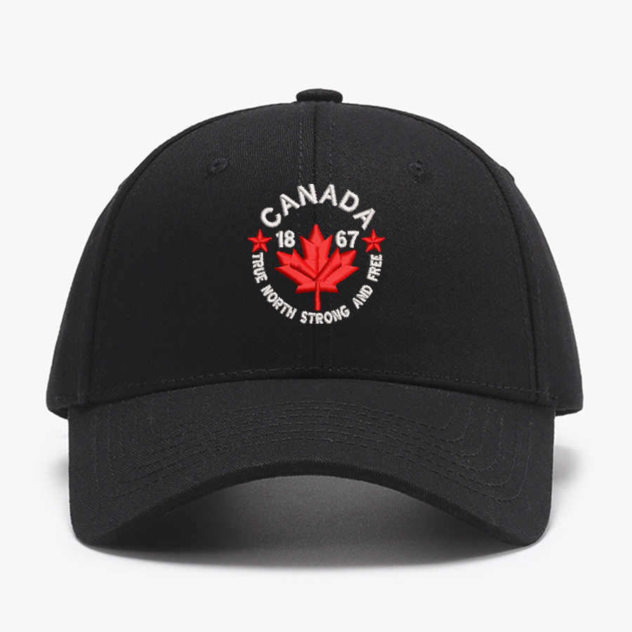 หมวกเบสบอลปักลายแคนาดา ทรู นอร - Baseball Cap Structured บทวิจารณ์และราคา