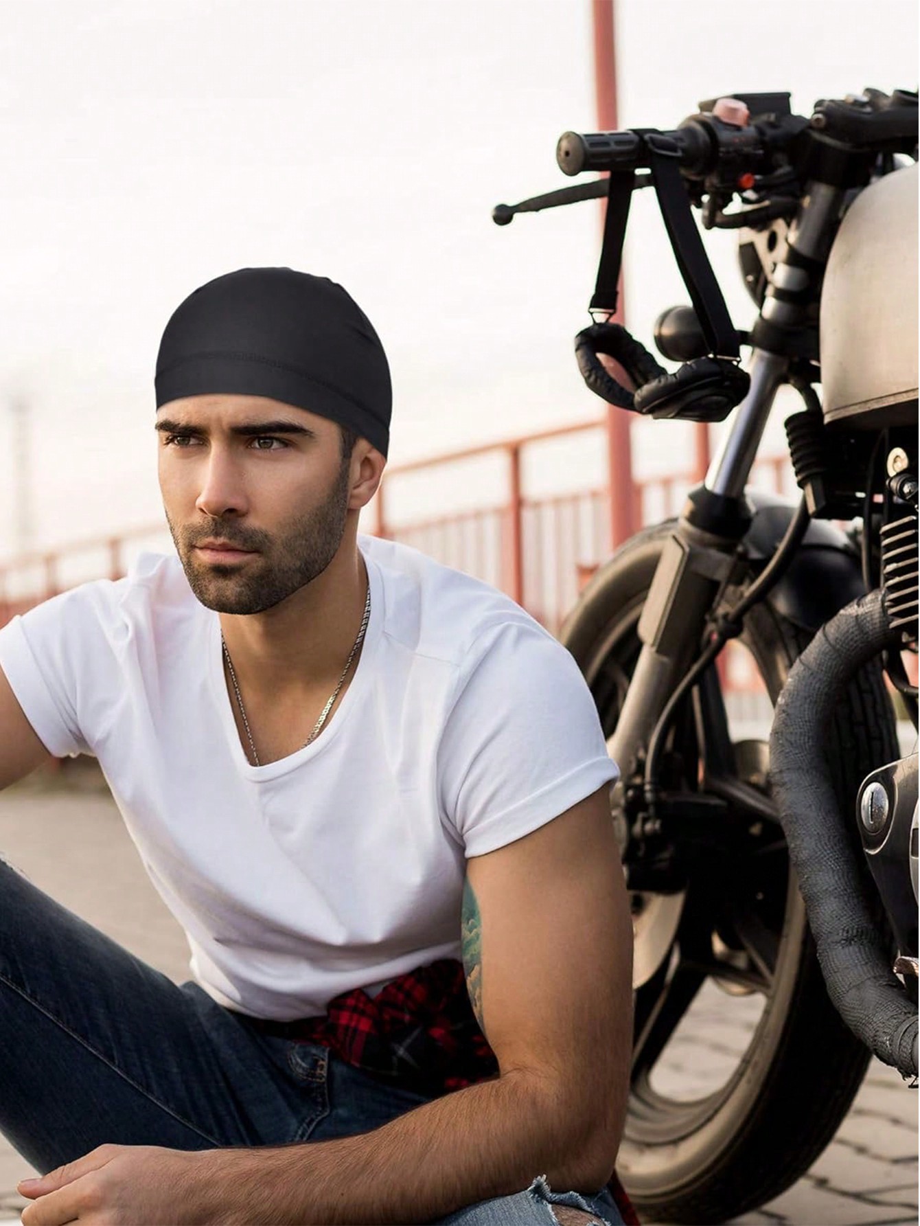 หมวกซับในหมวกกันน็อค 1 ชิ้น หม - Skull Cap Helmet Liner บทวิจารณ์และราคา