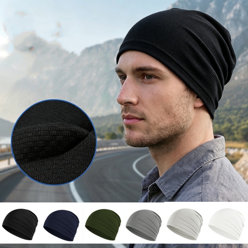 หมวกบีนนี่แบบยืดหยุ่น ระบายอาก - Skull Cap Helmet Liner บทวิจารณ์และราคา